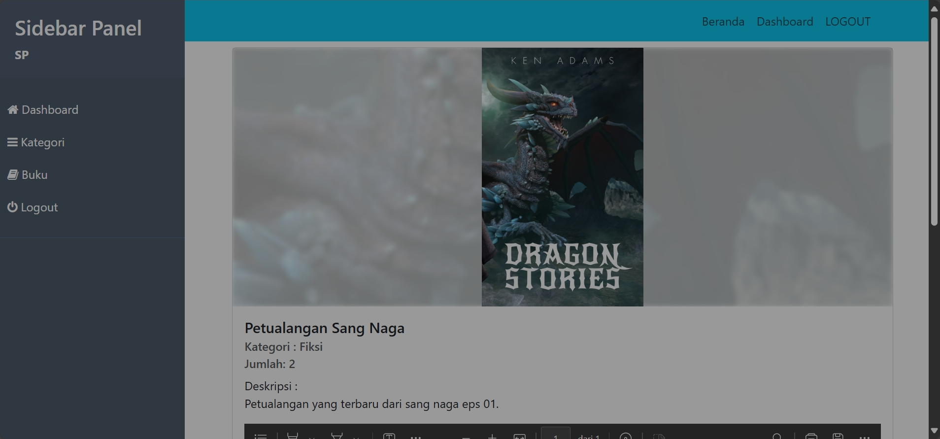 Perpustakaan Online (Baca Buku Online)